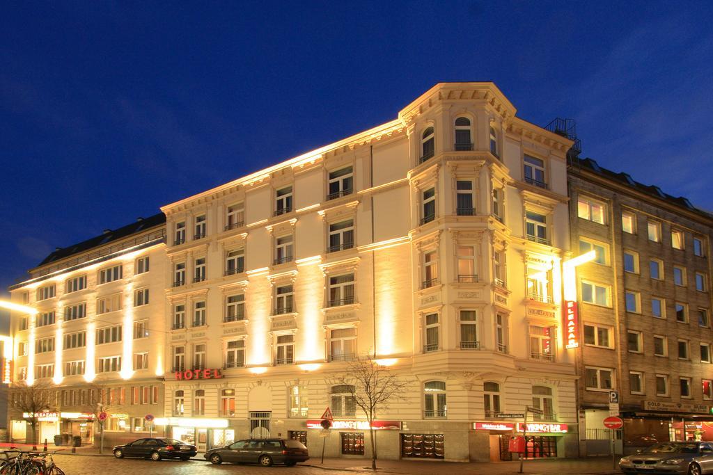 Novum Hotel Eleazar City Center Hamburg Bagian luar foto